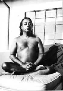 Paramhansa Yogananda our guru wearing the astrological bangle & navaratna gem bracelet